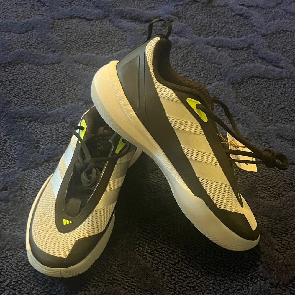 Adidas Subzone Court Sneakers Size 6 Men 7 Women Black Grey Silver White - Picture 6 of 6